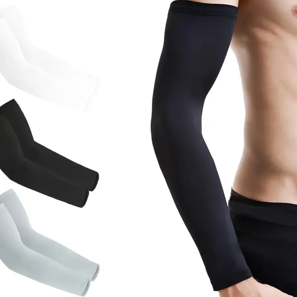 YAYKO - 3 X Par De Mangas Deportivas Premium Para Brazos, Filtro Uv