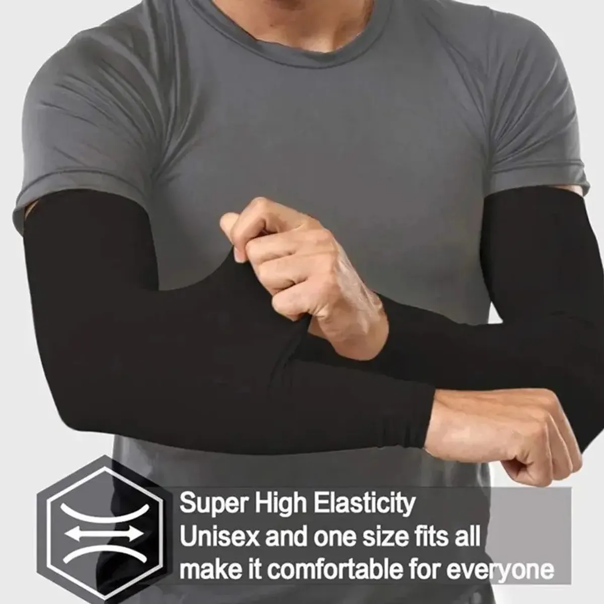 YAYKO - 3 X Par De Mangas Deportivas Premium Para Brazos, Filtro Uv
