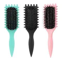 KUANGYE - 3 Peine Para Cabello Rizado,bounce Curl Cepillo Define Style