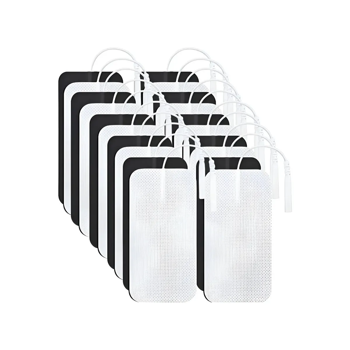 GENERICO - 20 Parches Almohadillas Electrodos Para Tens/ems 5x10 Cm Labg