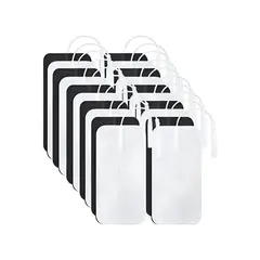 GENERICO - 20 Parches Almohadillas Electrodos Para Tens/ems 5x10 Cm Labg