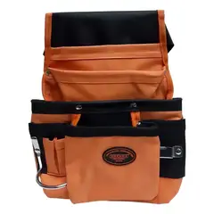 GENERICO - Coleto Carpintero Simple Con Porta Martill Color Naranja BELUG