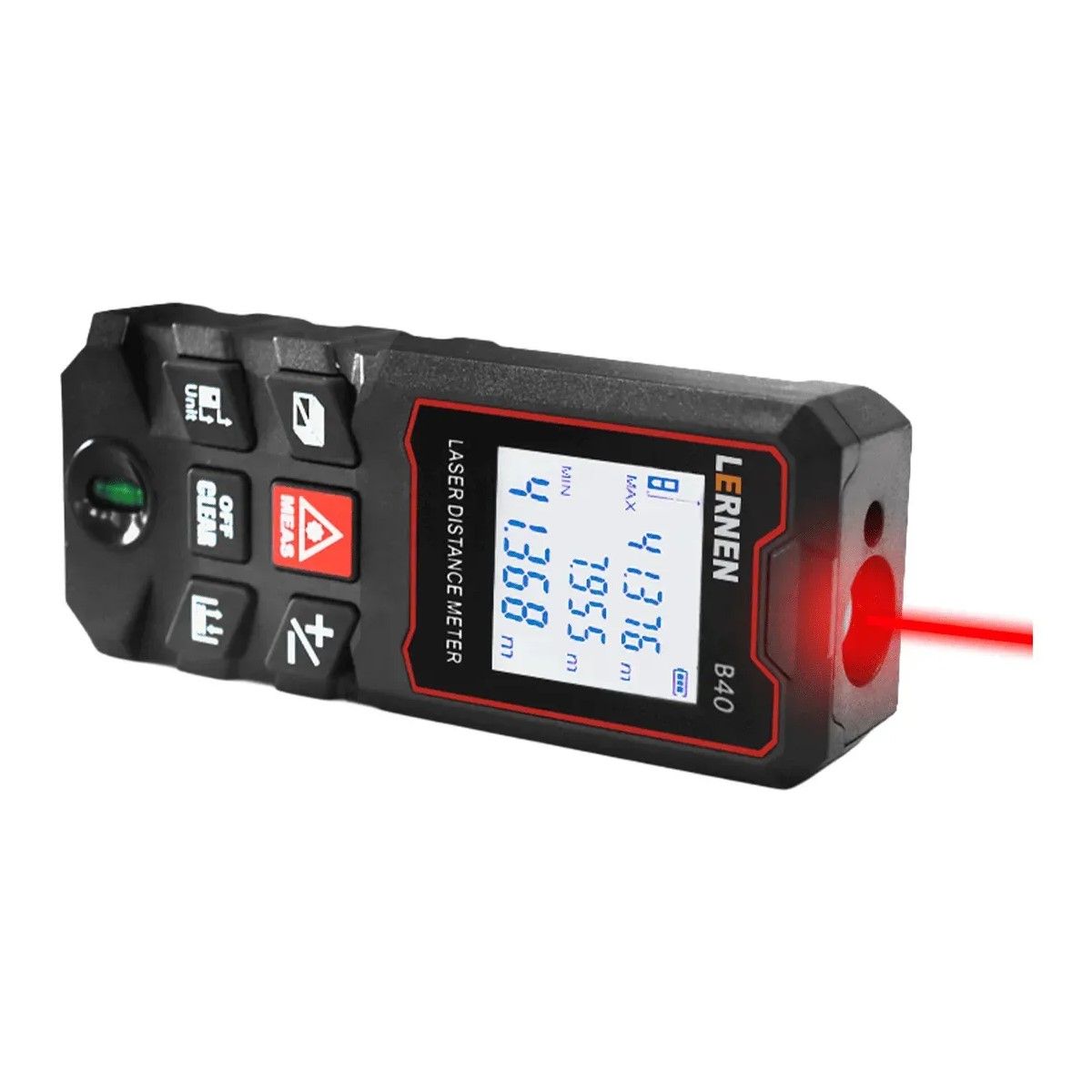GENERICO - Medidor De Distancia Laser Digital 40m Con Accesorios BELUG