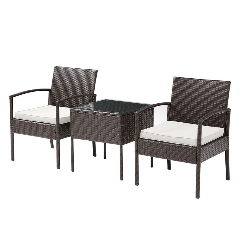FAVATEX - Juego de Living de Terraza 1-1 Cuerpos Prince
