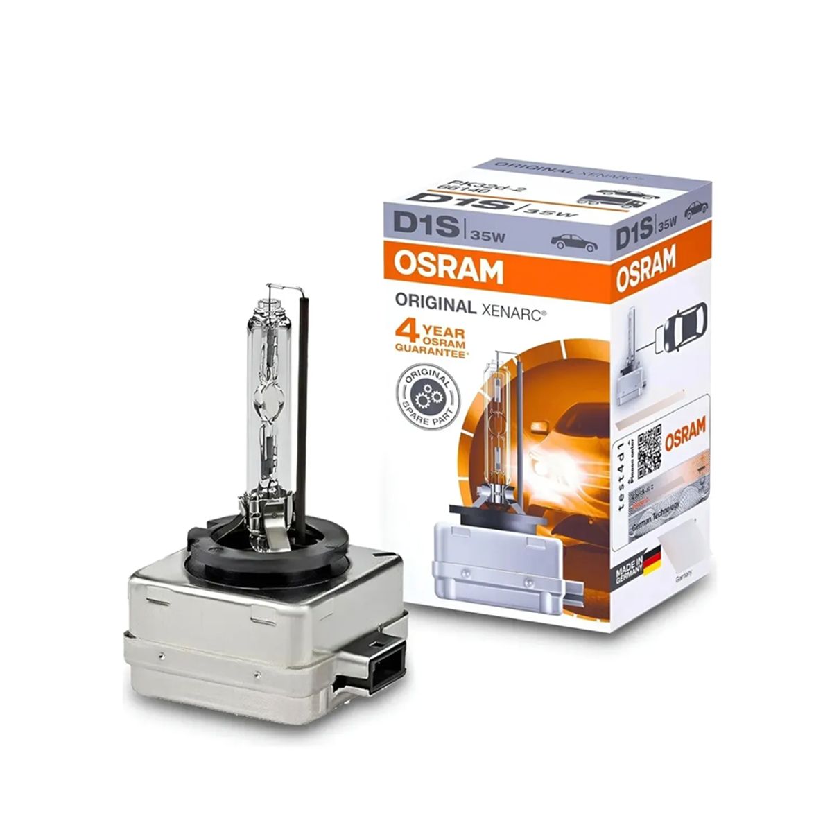 OSRAM LEDVANCE - Ampolletas Xenón OSRAM D1S 66140 35W PK32d-5 4100 - 4500K