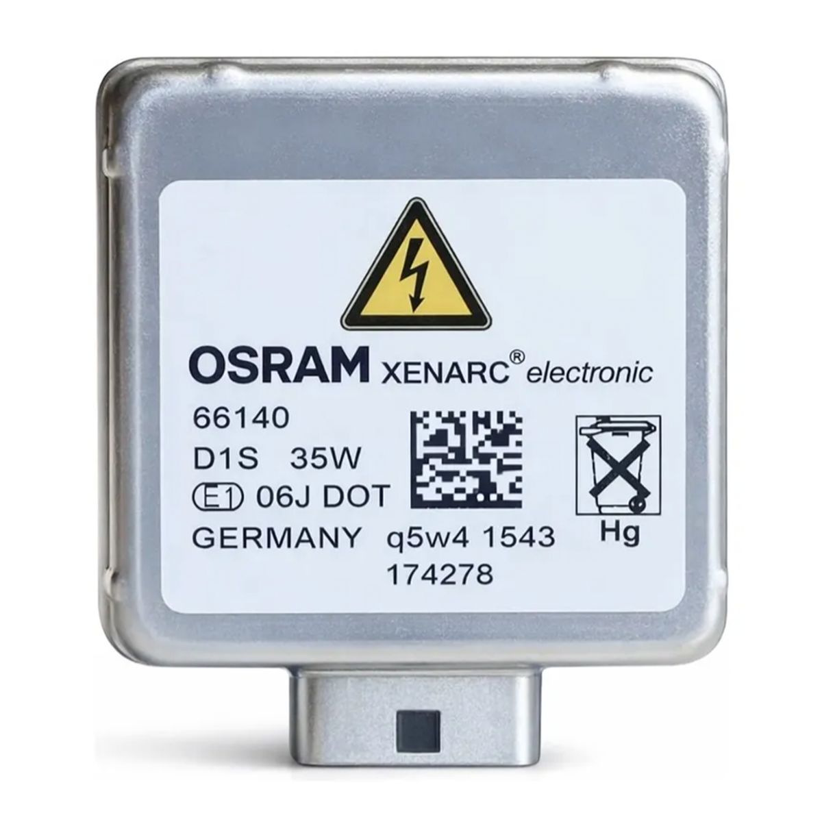 OSRAM LEDVANCE - Ampolletas Xenón OSRAM D1S 66140 35W PK32d-5 4100 - 4500K