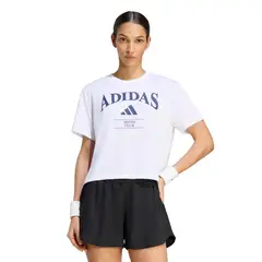 ADIDAS - Poleras estampadas Tenis Mujer