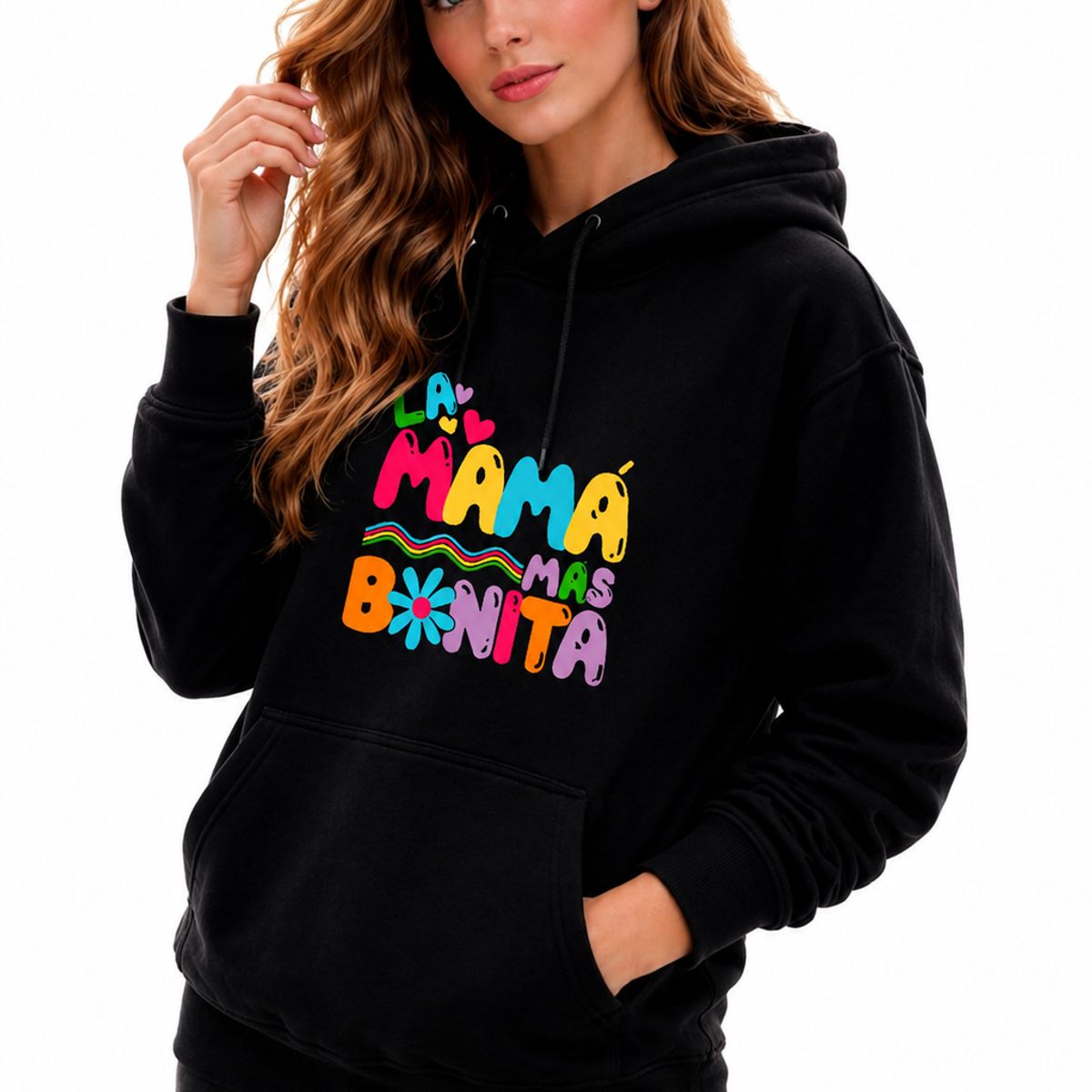 MARITEX - Poleron Diseño La Mamá más Bonita Mujer