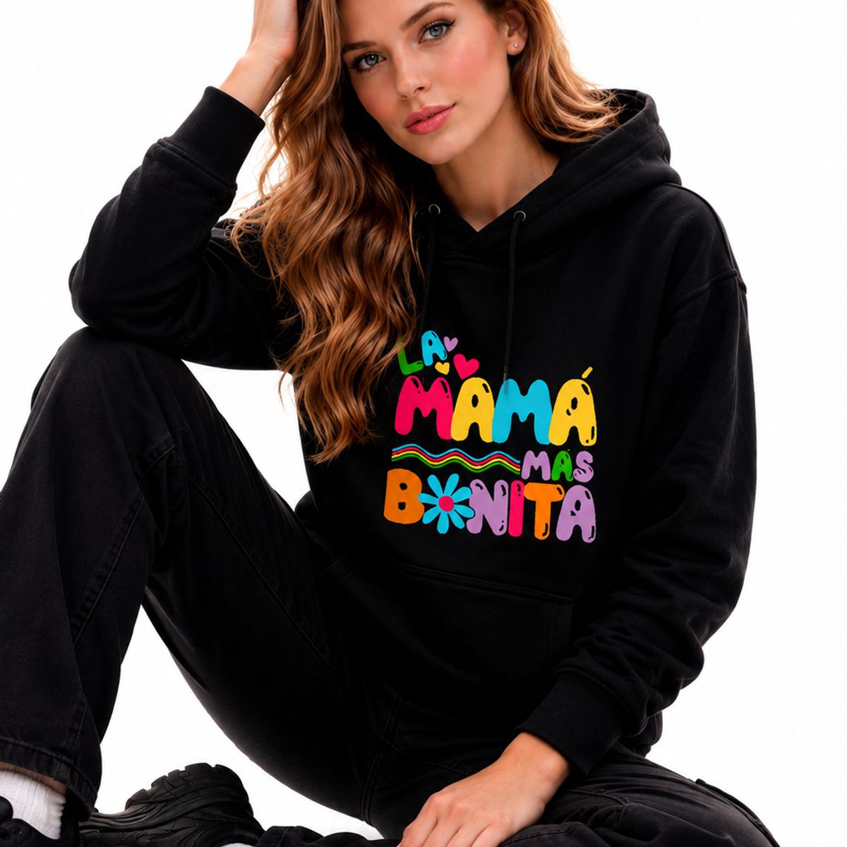 MARITEX - Poleron Diseño La Mamá más Bonita Mujer