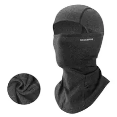 ROCKBROS - Balaclava Negra Micropolar Gorro Bicicleta Moto