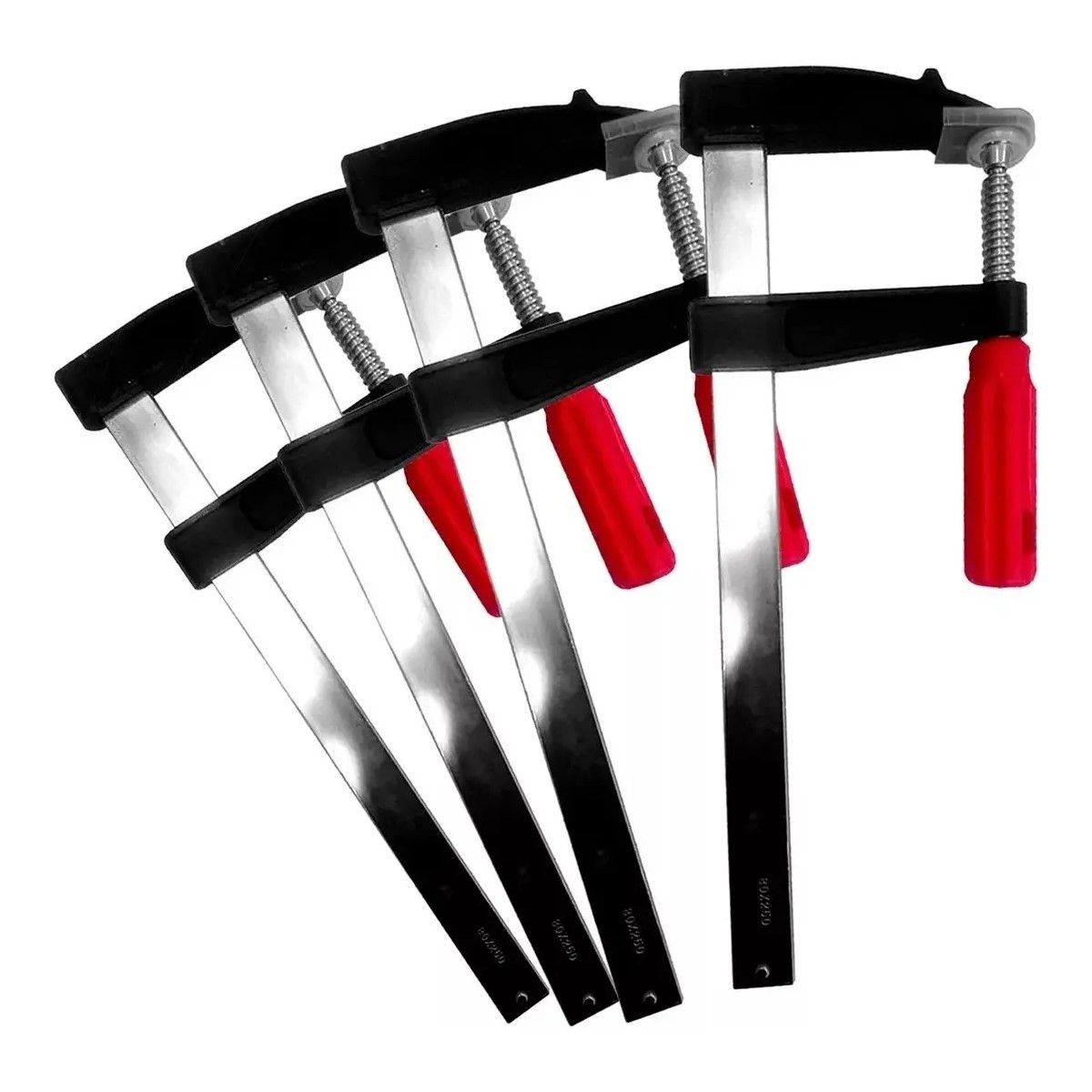 GENERICO - 4 Prensa Sargento Tipo F 50 X 200mm Prensa Carpinteria BELUG