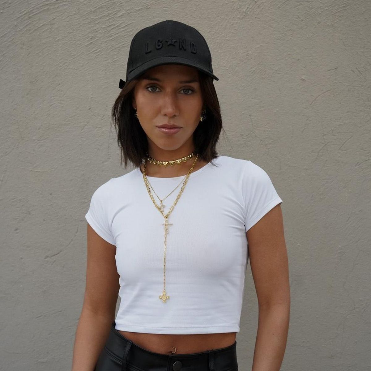 SIETE MARES - LUCY TOP MIDI BLANCO