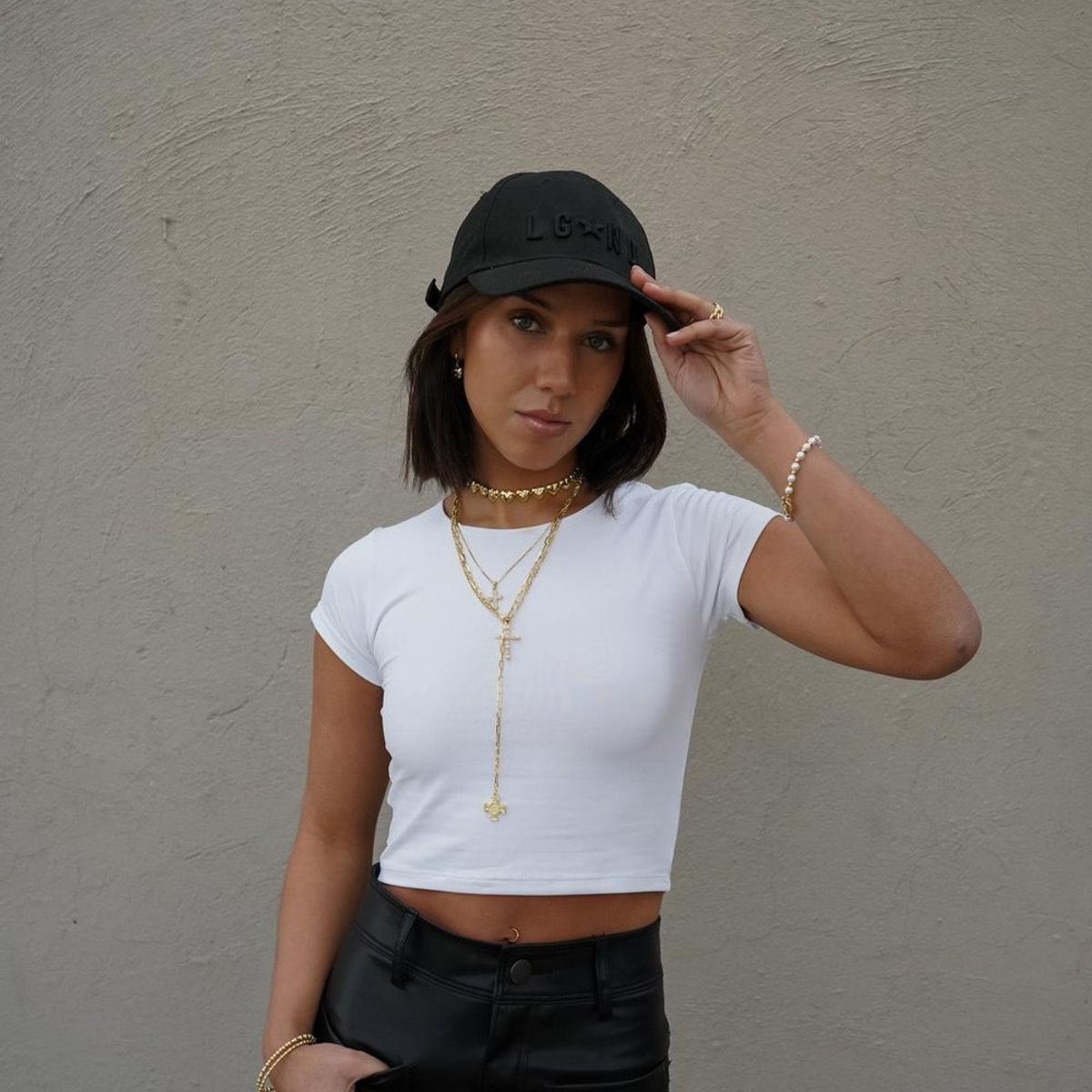SIETE MARES - LUCY TOP MIDI BLANCO