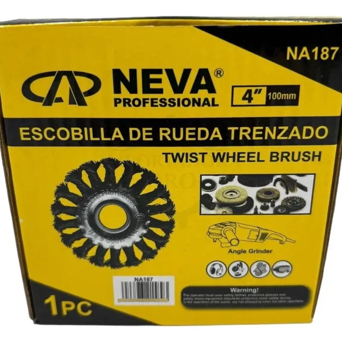 GENEVA - ESCOBILLA RUEDA 4 TRENZADO NEVA
