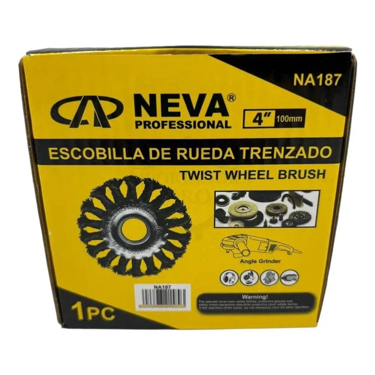 GENEVA - ESCOBILLA RUEDA 4 TRENZADO NEVA