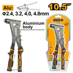 INGCO - Remachadora Manual Industrial 2,4-3,2-4-4,8mm - 105-