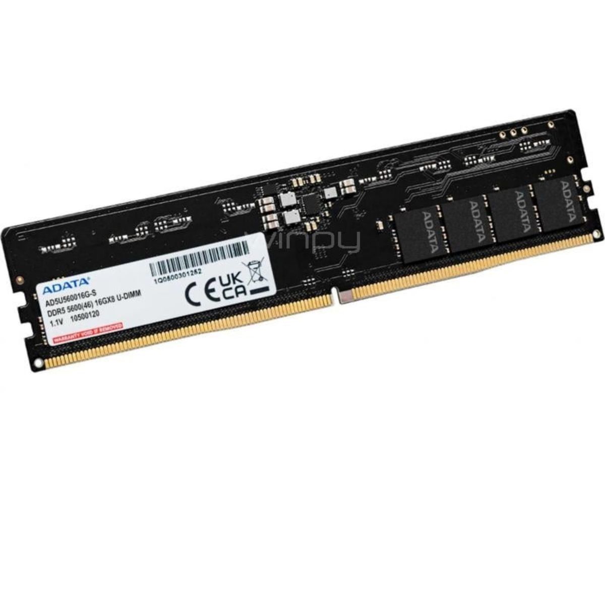 ADATA - Memoria Ram ADATA 8GB DDR5 5600MTS CL45