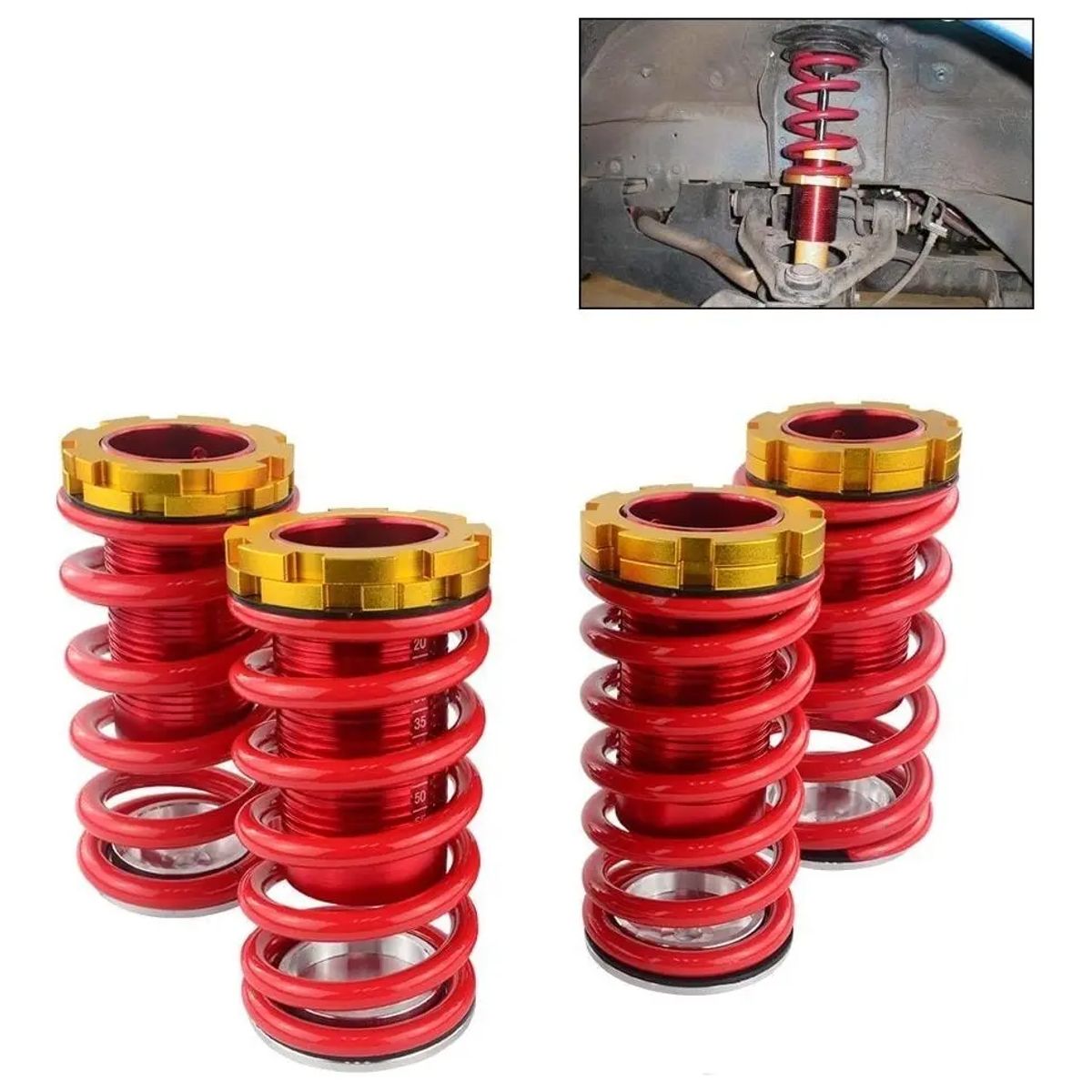GENERICO - Kit Coilover Universal Regulable