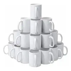 GENERICO - Caja Tazones Blancos para Sublimar de 11oz 36 unidades