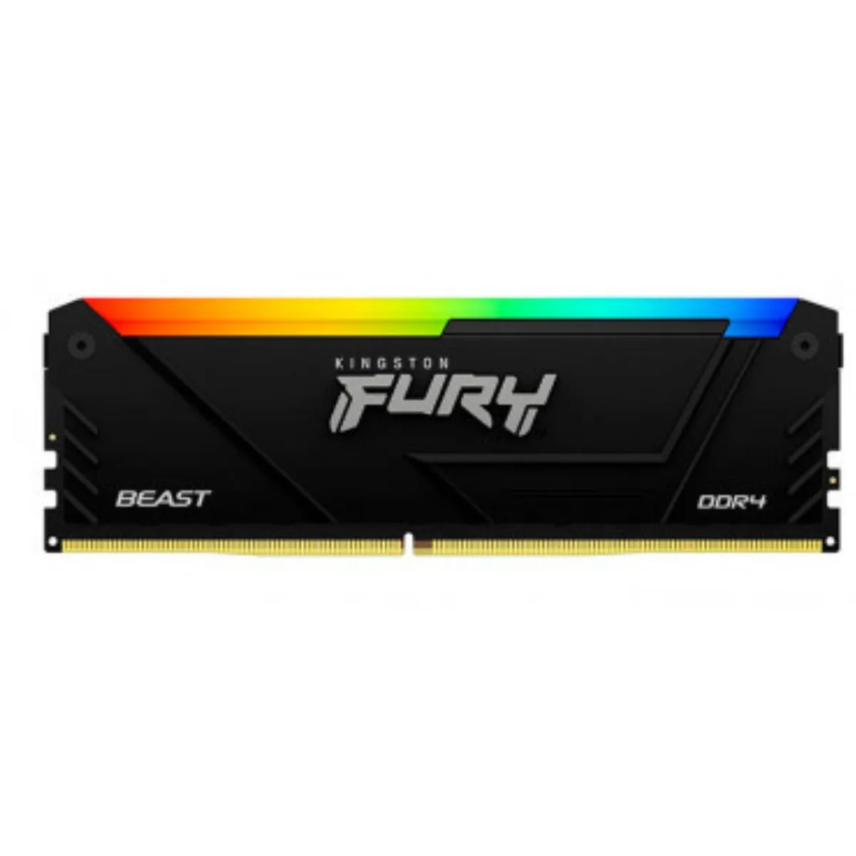 KINGSTON - Memoria Ram Kingston Fury Beast CL16 16GB DDR4 3200Mhz RGB