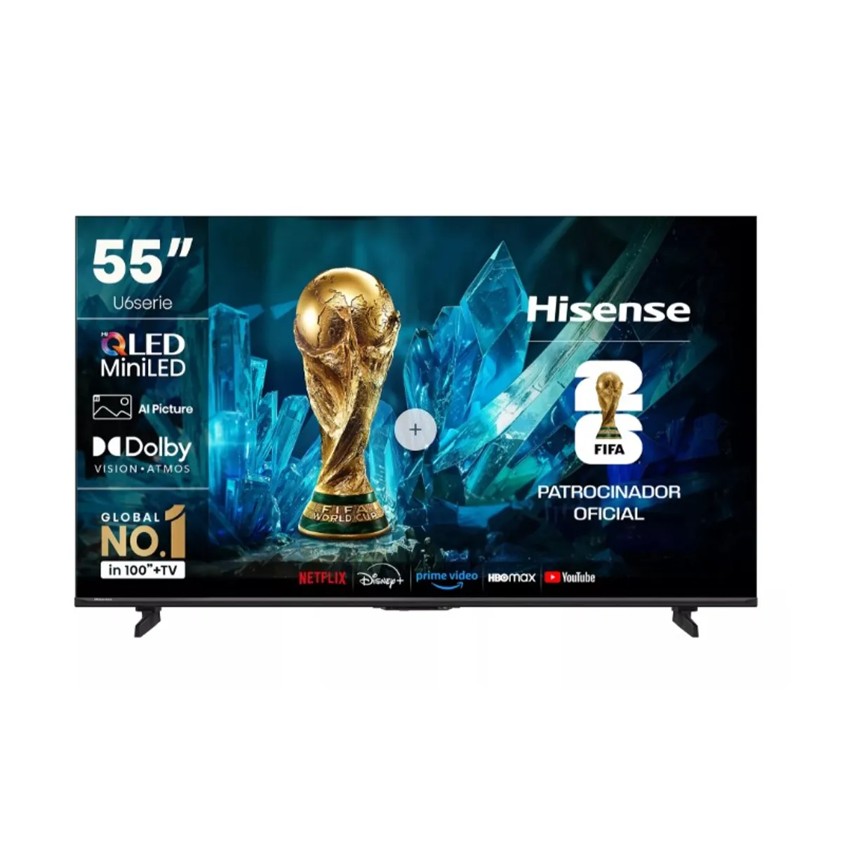 HISENSE - TELEVISOR SMART TV HISENSE 55 U6ESV