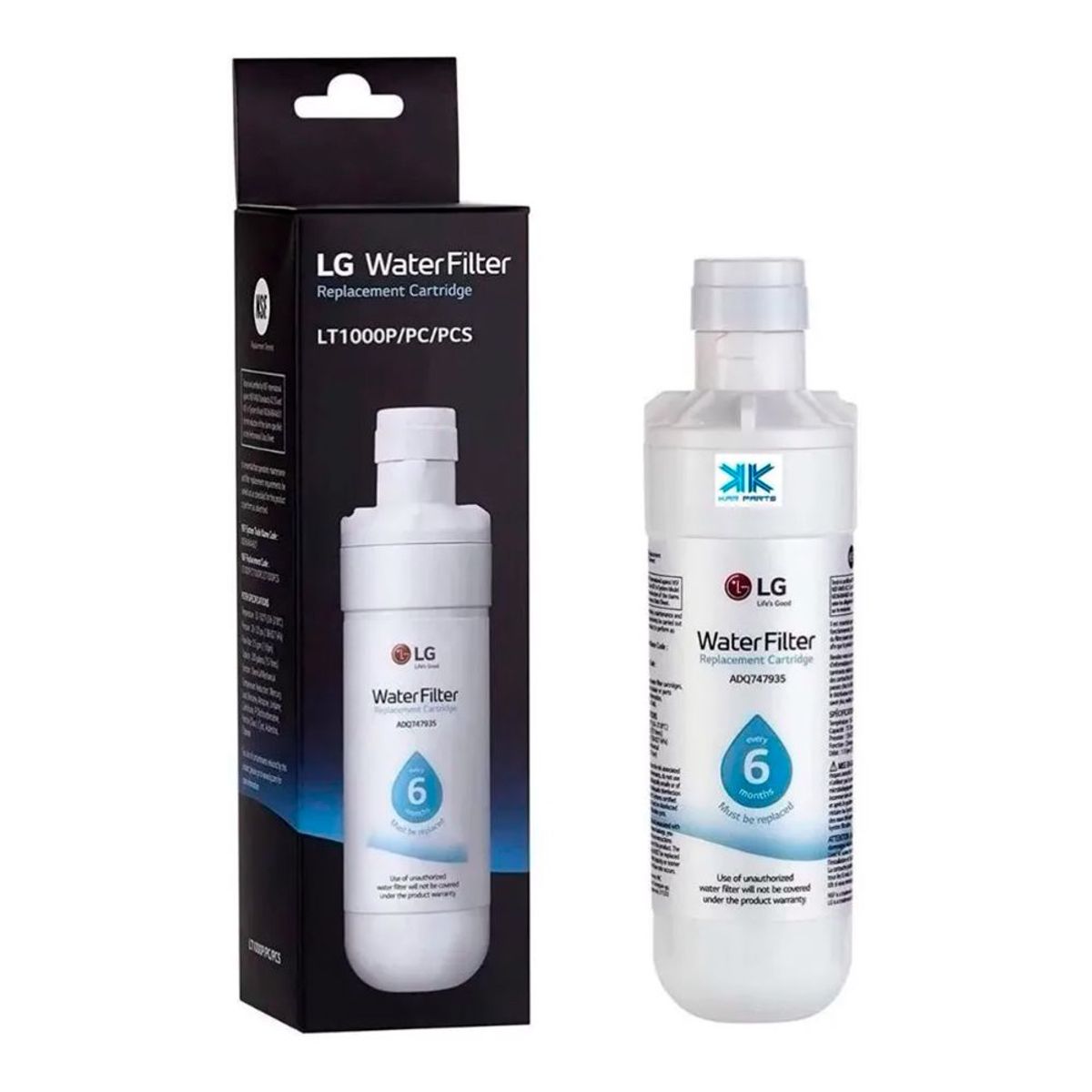 LG - Filtro De Agua LG Lt1000p Original Refrigerador Adq747935
