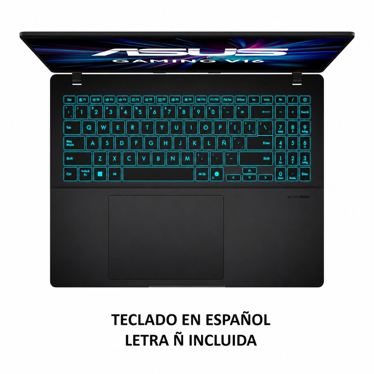 ASUS - Notebook Gamer V16 Intel Core 5 210H RTX 3050 6GB 16" 144Hz 8GB RAM 512GB SSD Windows 11
