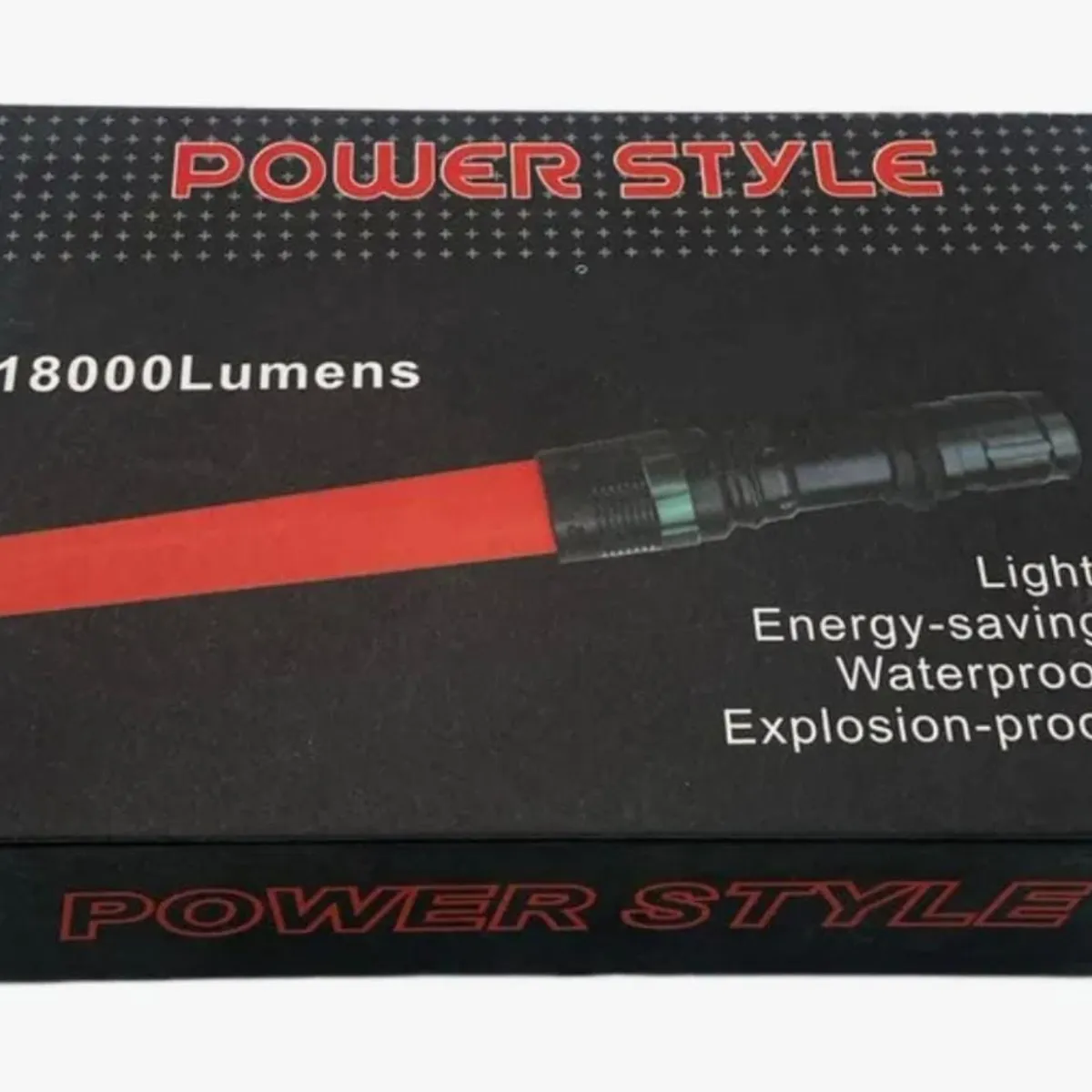 GENERICO - Linterna Táctica Led Recargable Con Flash Supervivencia
