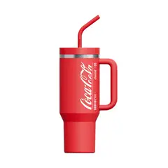COCA COLA - Germ Termo Cool Tumbler Mug Vaso 1200ML Frío O Caliente Vaso Térmico Rojo