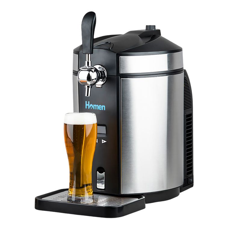 HOMEN Dispensador de Cerveza 5L con Sistema de Refrigeración