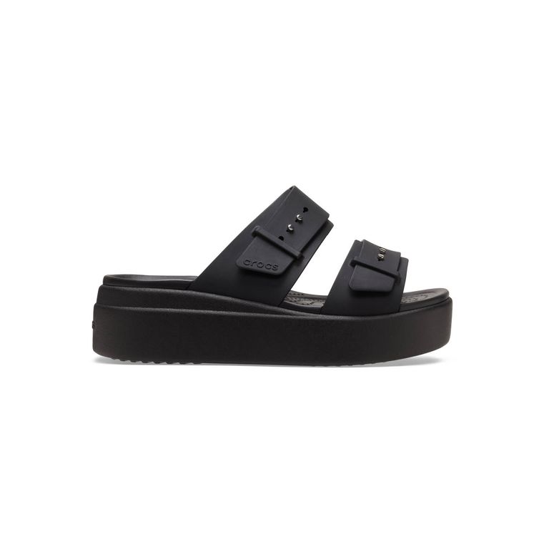 Sandalia Mujer Brooklyn Buckle Low Wdg Negro