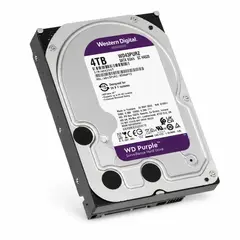 WESTERN DIGITAL - Disco Duro Interno Purple 4TB Para Cámaras 3.5