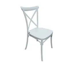 TODODESCUENTO - Silla Crossback Blanca