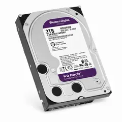 WESTERN DIGITAL - Disco Duro Interno Purple 2TB Para Cámaras 3.5