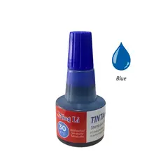 GENERICO - Tinta Azul 30ml Para Tampón Huellero Y Timbres