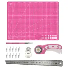 GENERICO - Base Corte A3 30x45cm Rosada