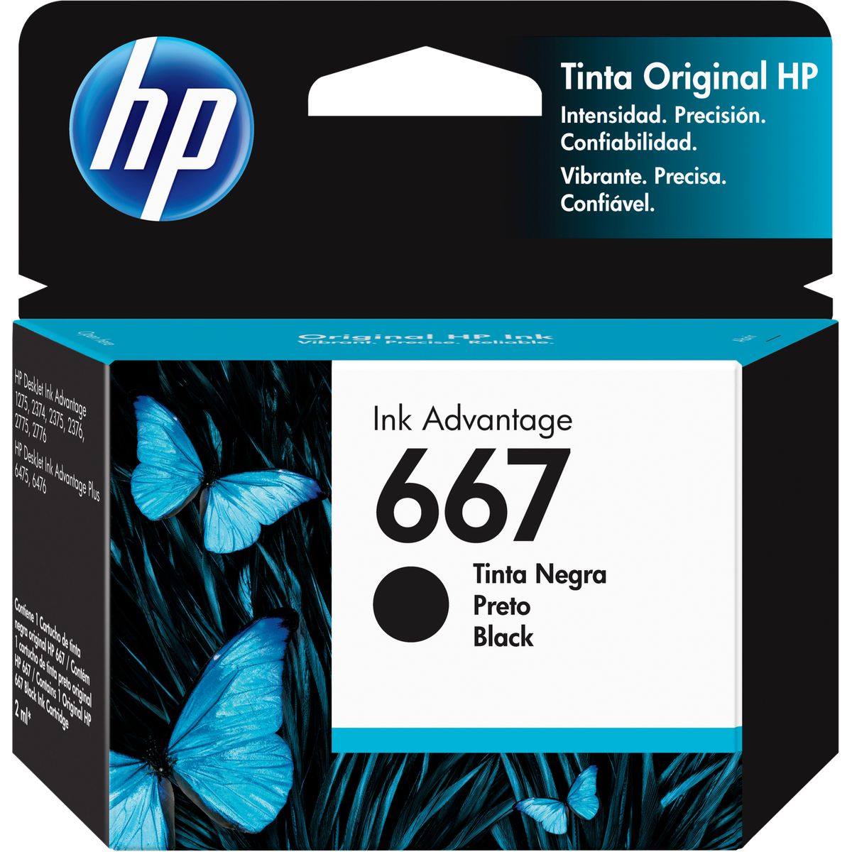 HP - Cartucho de Tinta HP 667 Negro