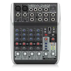 BEHRINGER - Mixer XENYX QX602MP3