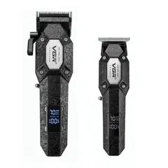 VGR - Combo clipper V-600B, trimmer V-900B negro