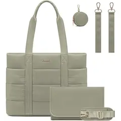 SENSIBLUE - Bolso Maternal Puffer Emma Ligero, Elegante y Funcional