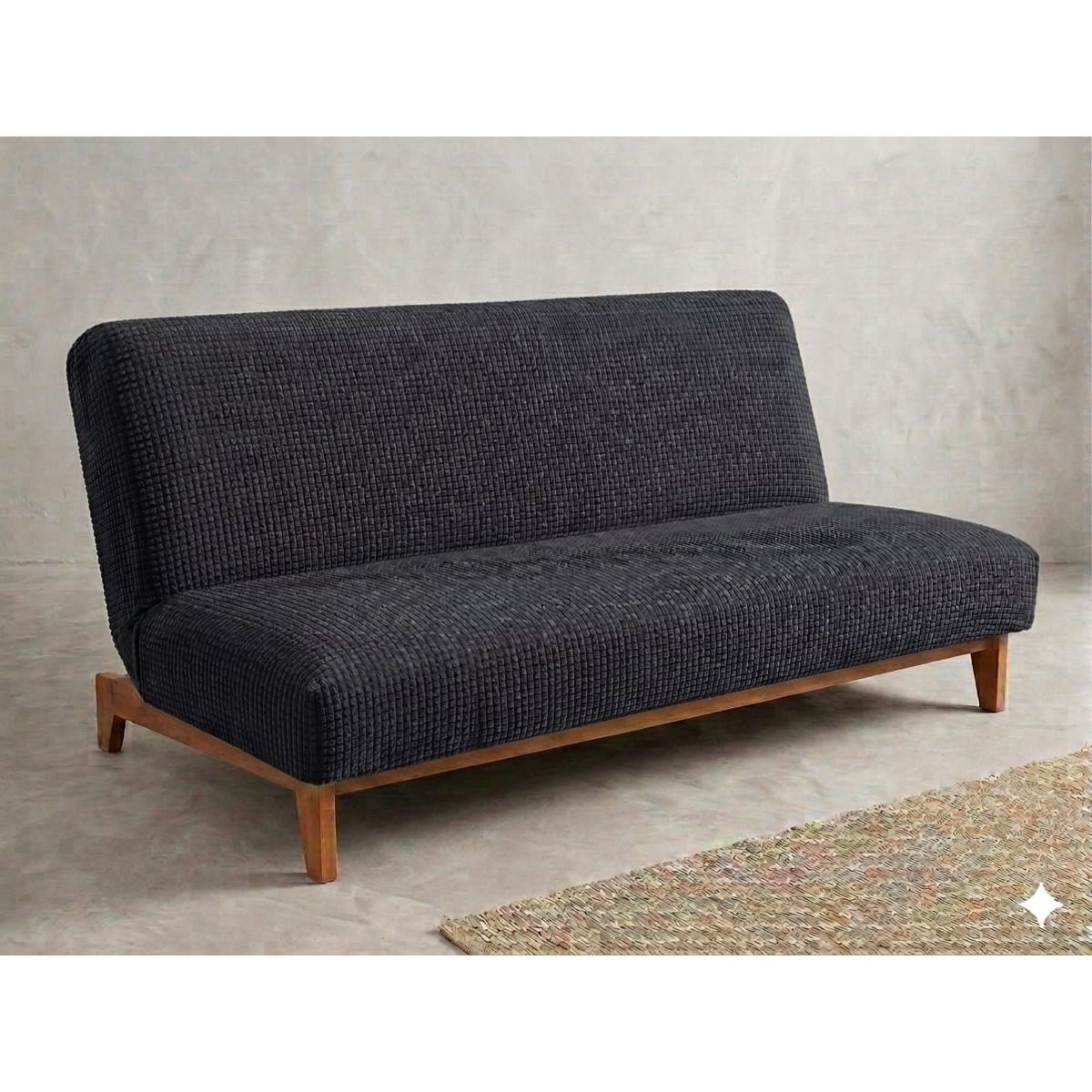 GENERICO - FUNDA DE FUTON TEXTURIZADA