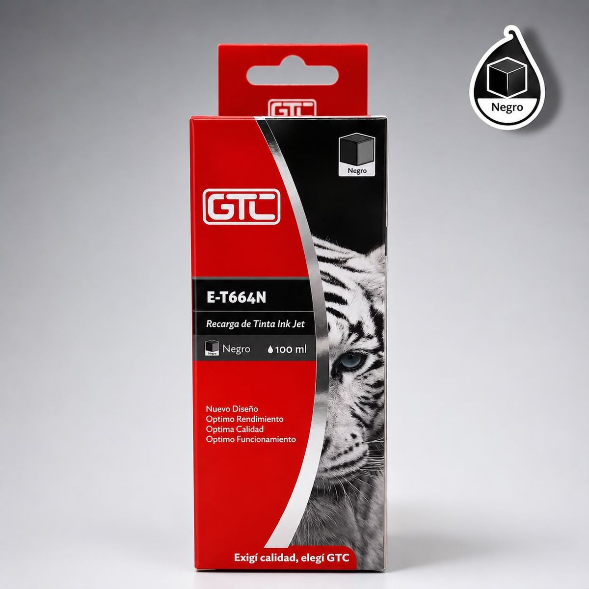 GENERICO - Botella E-664 NEGRA