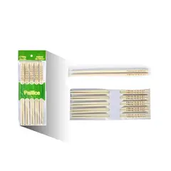 GENERICO - Palillos Chinos De Madera 5 pares (24 cm) – Elegancia y Tradición