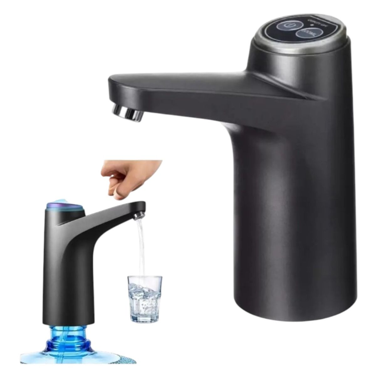 GENERICO - Dispensador Automático de Agua Eléctrico USB para Botellones