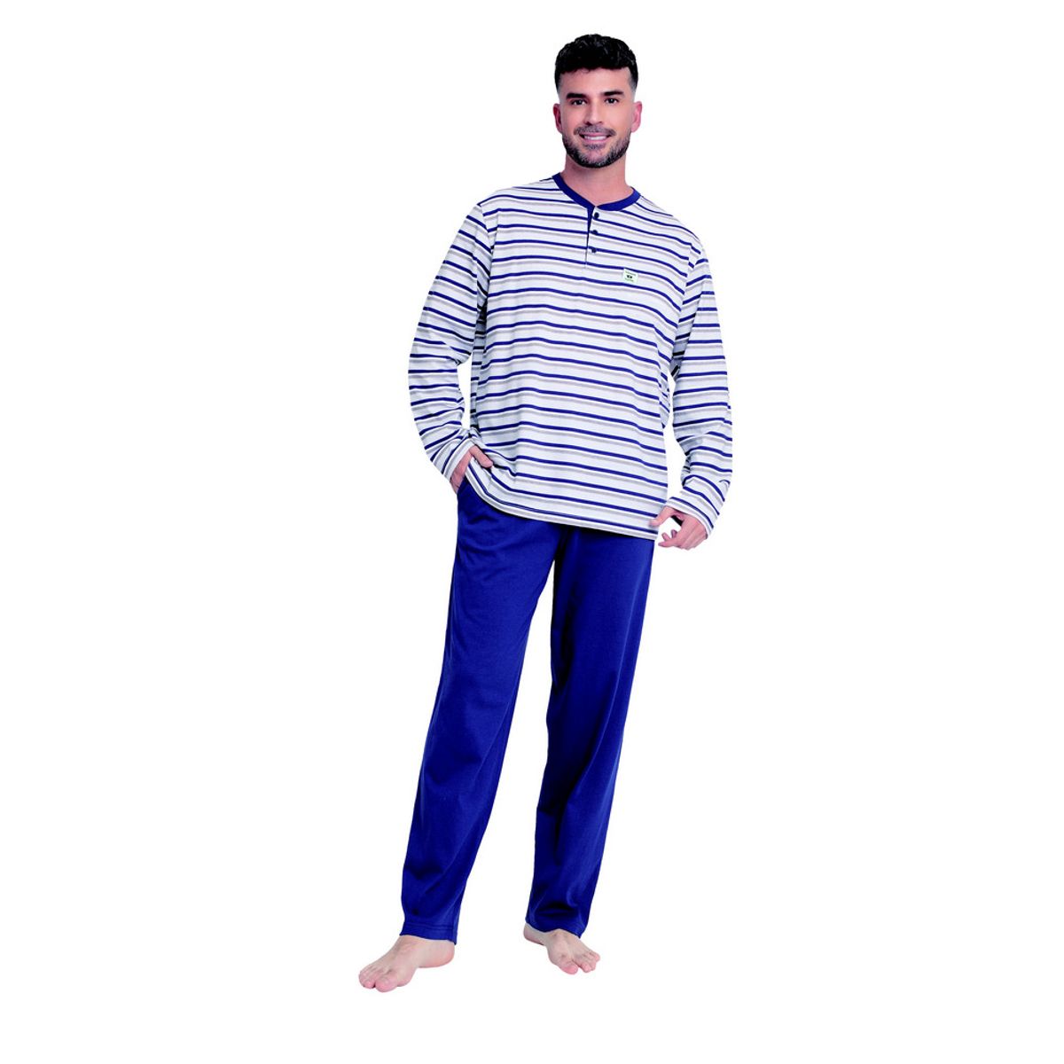 MONA - Pijama a Rallas Masculina Monamour