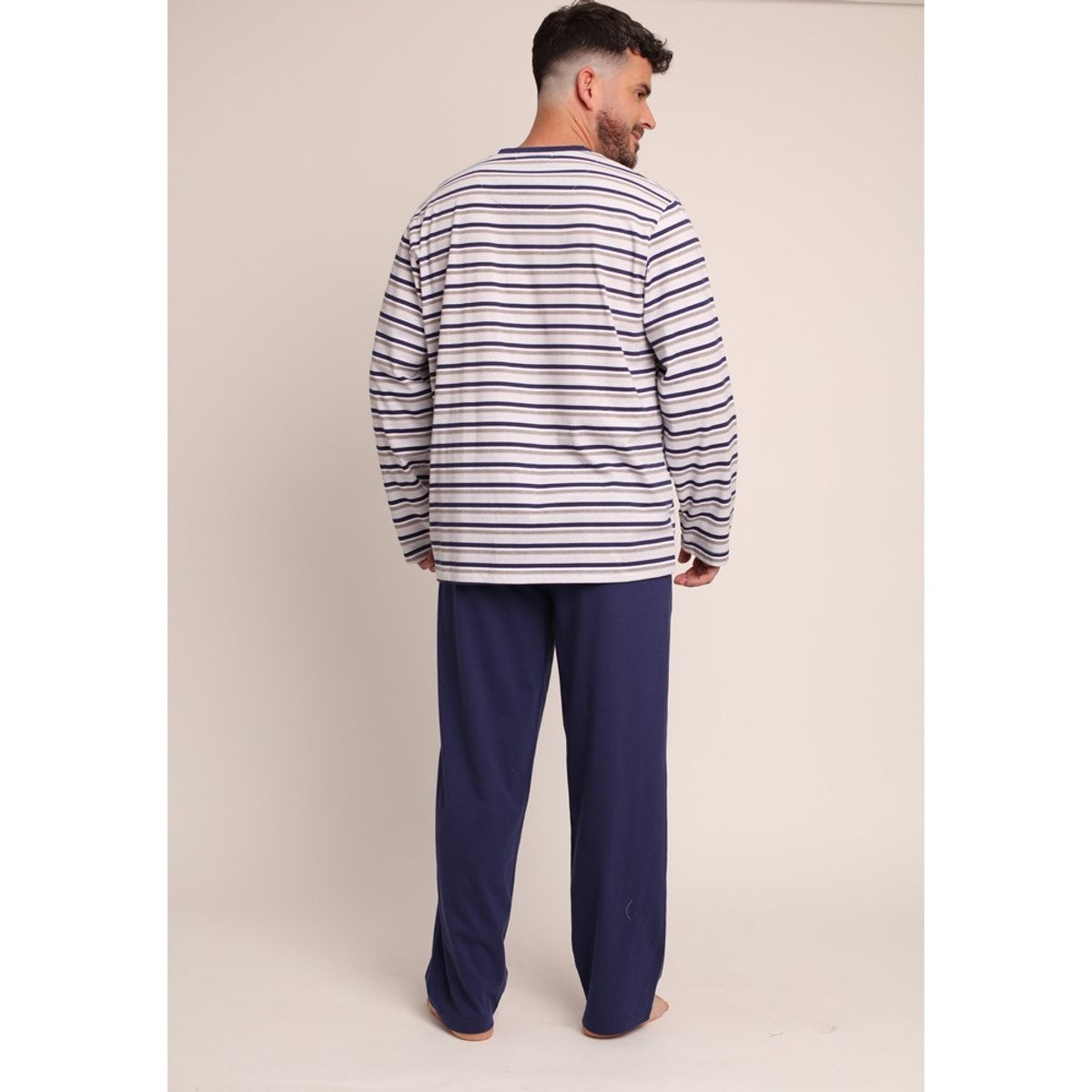 MONA - Pijama a Rallas Masculina Monamour