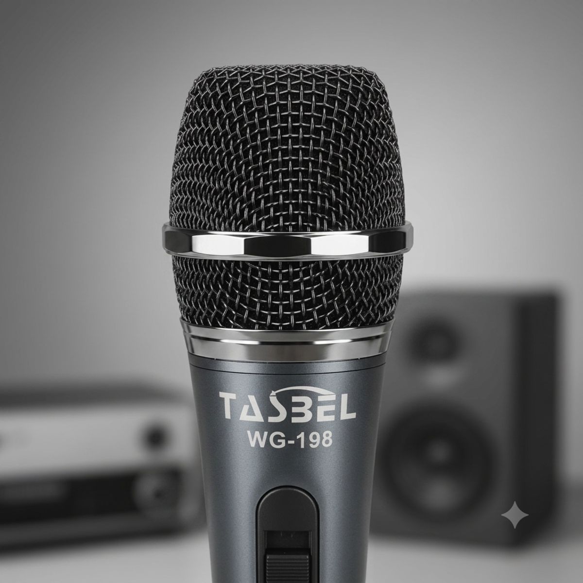 Micrófono Profesional Alámbrico Tasbel  Karaoke, marca GENERICO - Foto 2