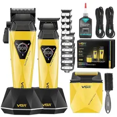 VGR - Combo V-877 S3 clipper trimmer y shaver