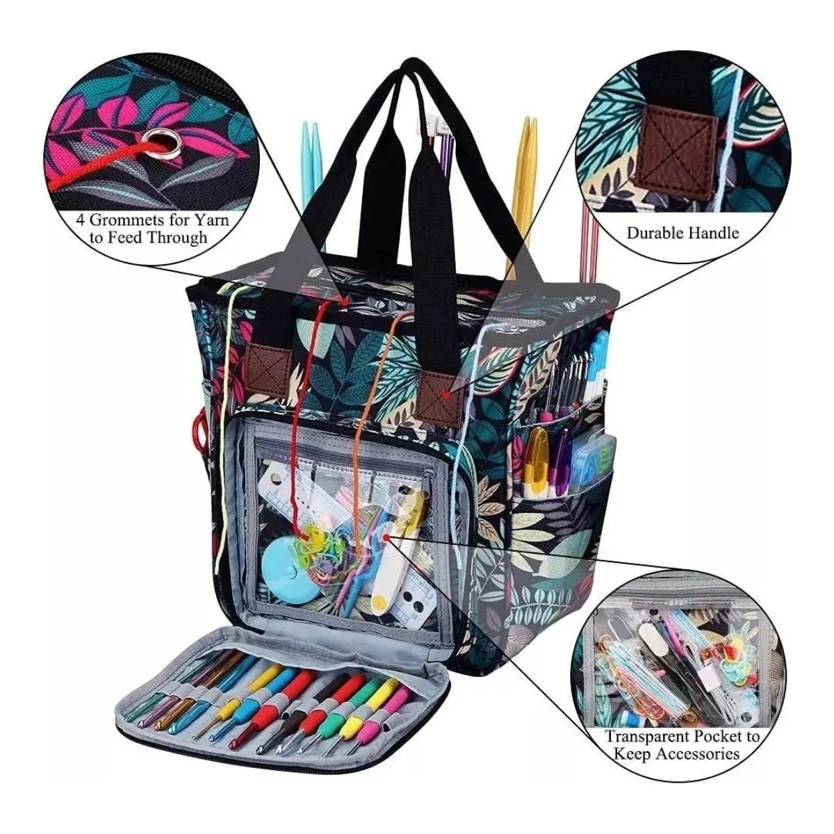 GENERICO - Bolso Organizador Tejido Grande Regalo  BELUG