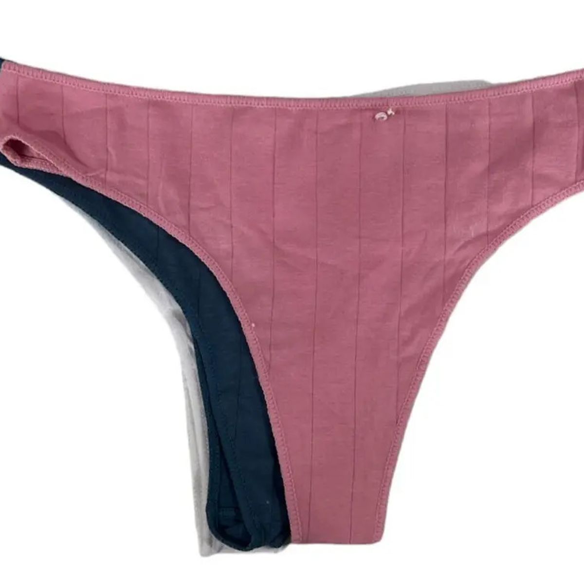 OEM - Pack 3 Tanga Colaless Mujer Algodon Comodos S/M